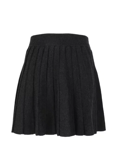 Fusta mini Mc2 Saint Barth tricotate gri
