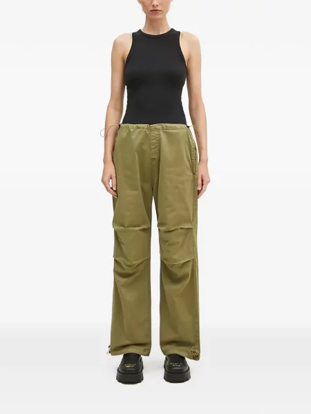 Pantaloni Alpha Industries cu cordon verde