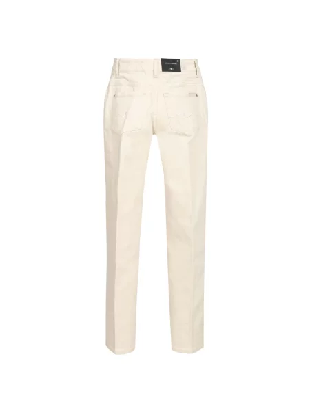 Jeansy 7 For All Mankind białe