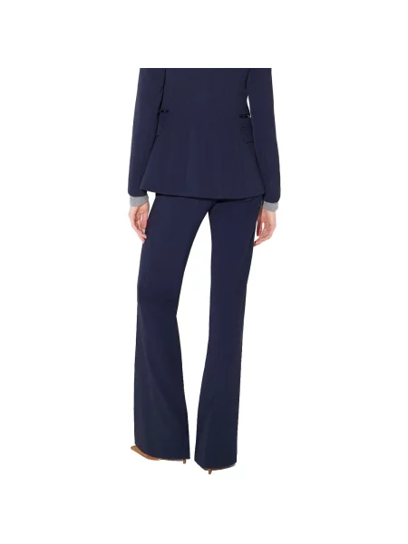 Pantaloni Elisabetta Franchi albastru
