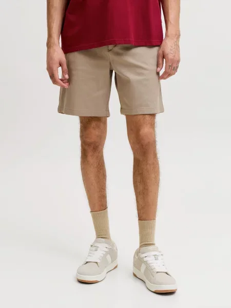 Jack & Jones Kratke hlače iz tkanine Ace Neo bež