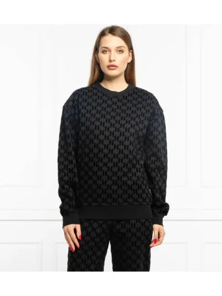 Karl Lagerfeld Pulover negru