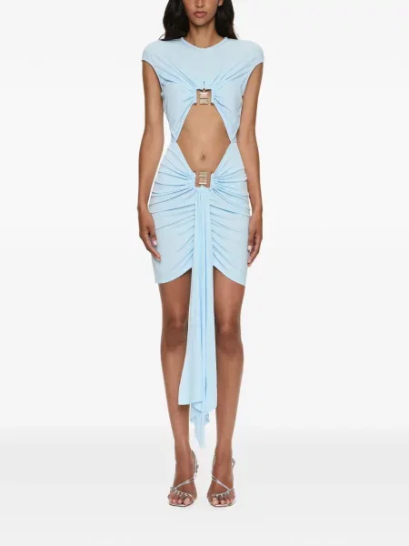 Mała mały sukienka mini Christopher Esber garniturowa niebieska