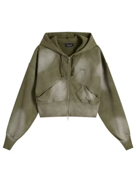Bluza z kapturem Dime zielona