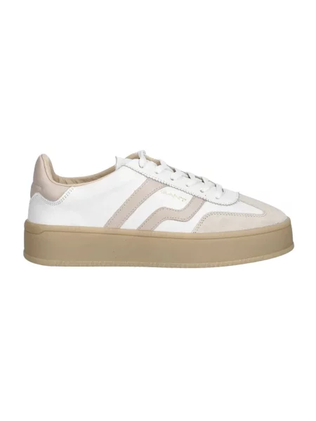 Sneakersy Gant skórzane białe