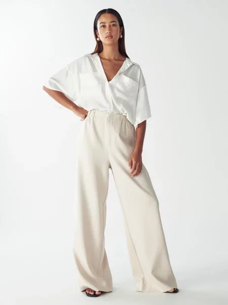 Willa Pantaloni Crown ecru