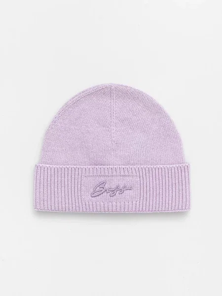 Шапка BOSS лилаво виолетово