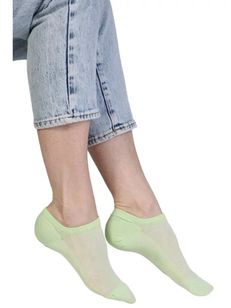 Sokisahtel Κάλτσες RONJA low-cut cotton socks' πράσινο