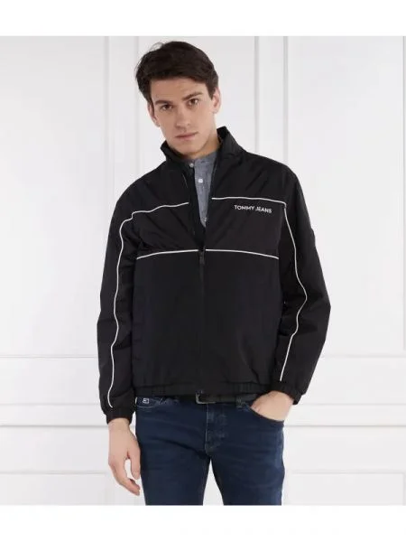 Tommy Jeans Kabát fekete
