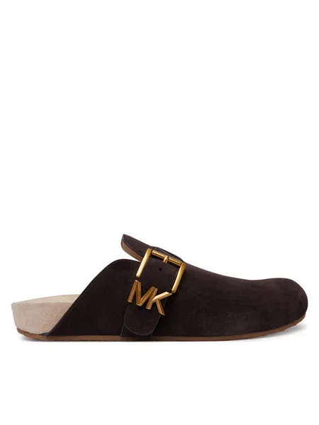 Papuci tip mules Michael Michael Kors maro