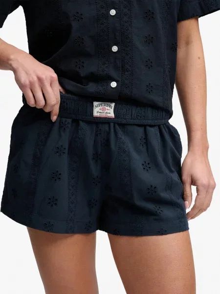 Szorty Superdry niebieskie