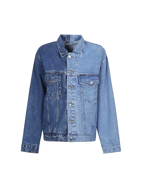 Kurtka jeansowa E.l.v. Denim niebieska