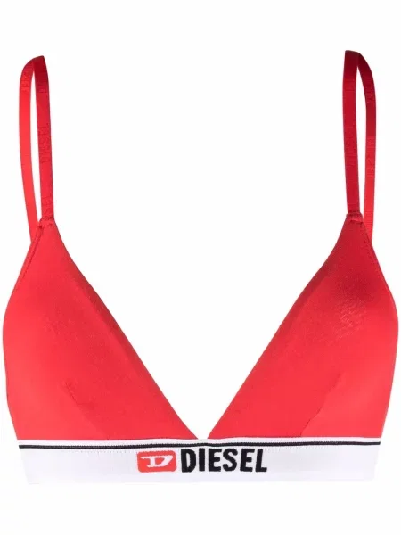 Sutien triunghi Diesel cu autograf roșu