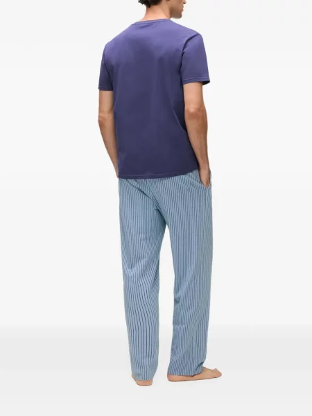 Pijamale Karl Lagerfeld cu imagine albastru