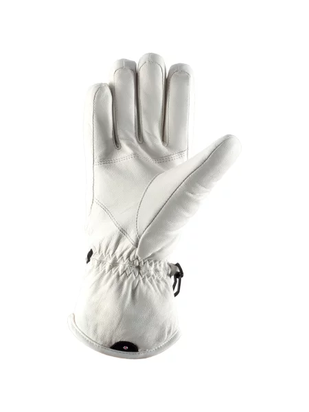 Rękawice Viking Diamante Ski Lady Swarovski białe