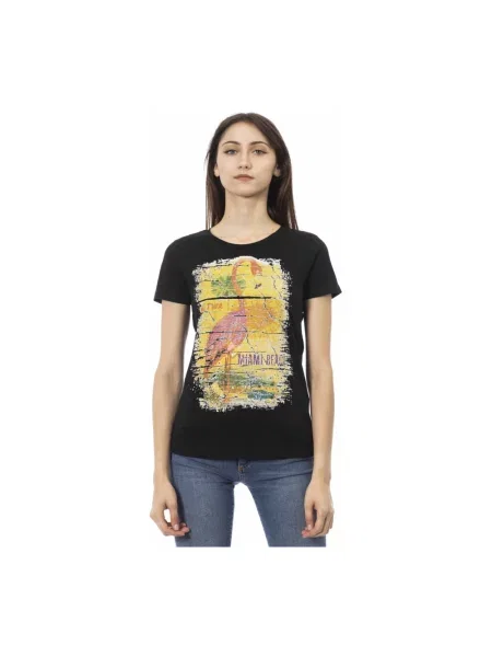 Koszulka Trussardi casual czarna