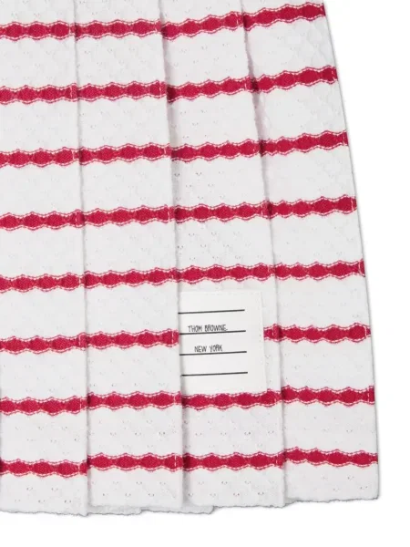 Spódnica mini dziecięca Thom Browne biała