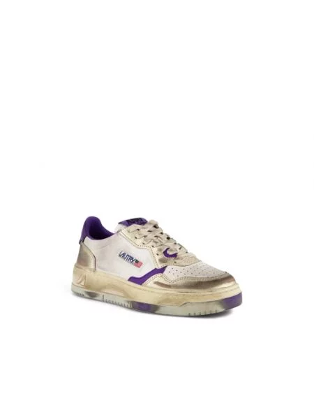 Sneakersy Autry retro fioletowe