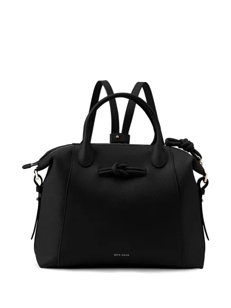 Rucsac Esin Akan din piele negru