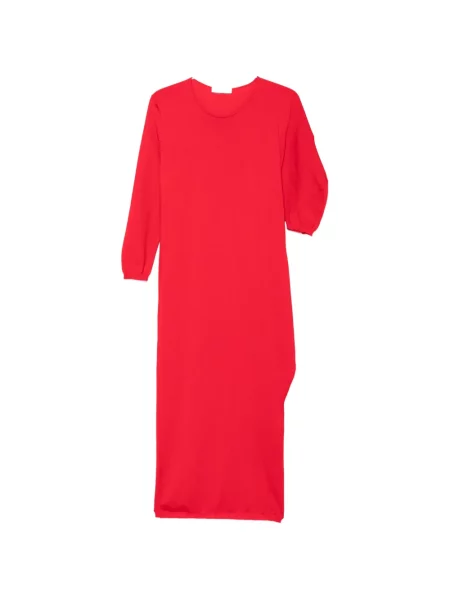 Rochie maxi Liviana Conti asimetrică roșu