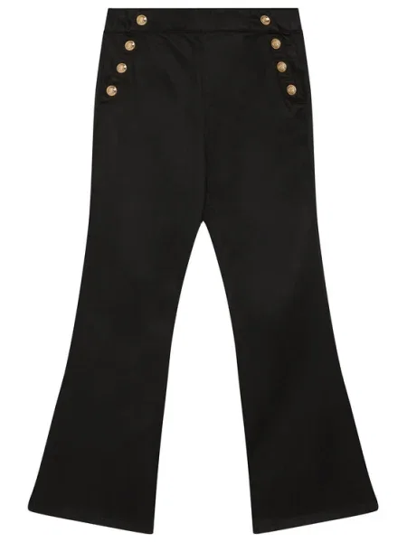 Guess Pantaloni din Bootcut Fit negru