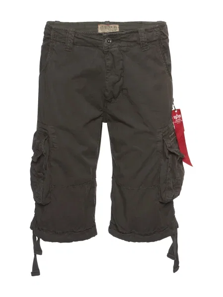 ALPHA INDUSTRIES Pantaloni cu Jet metalic gri