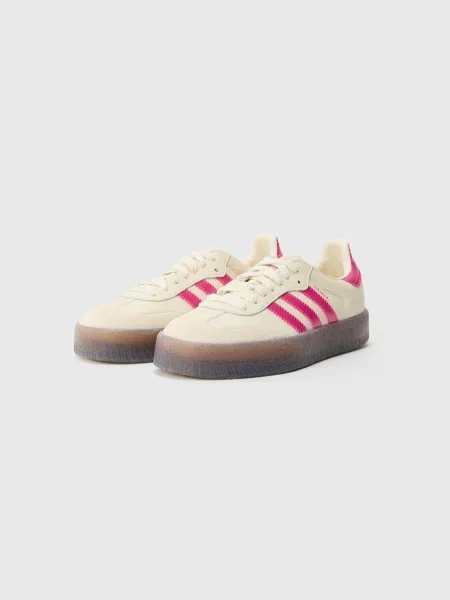 ADIDAS ORIGINALS Nizke superge SAMBAE fuksija / off-bela bela