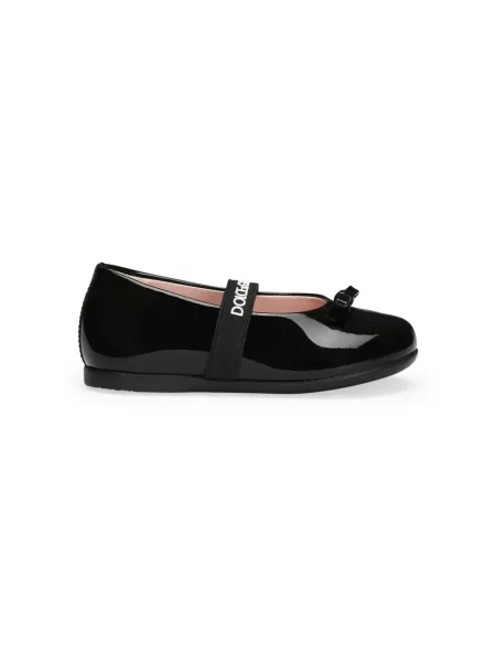 Balerinki dziecięce Dolce And Gabbana czarne