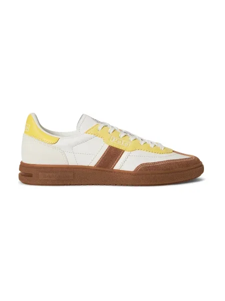 Sneakerși Polo Ralph Lauren alb