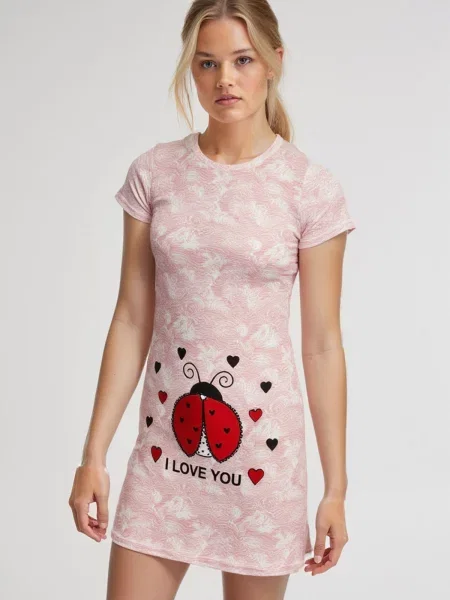 Пижама Edoti розово