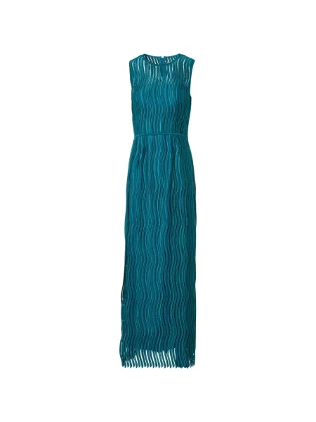 Rochie maxi Akris albastru
