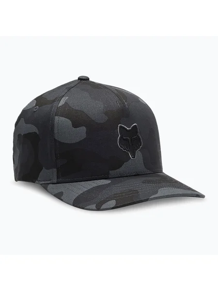 Fox Racing Fox Head Flexfit terepmintás baseball sapka. Méret: L-XL fekete