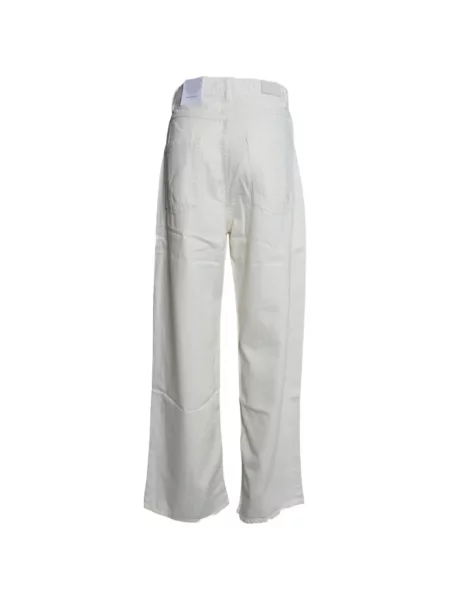 Blugi cu picior larg Icon Denim alb