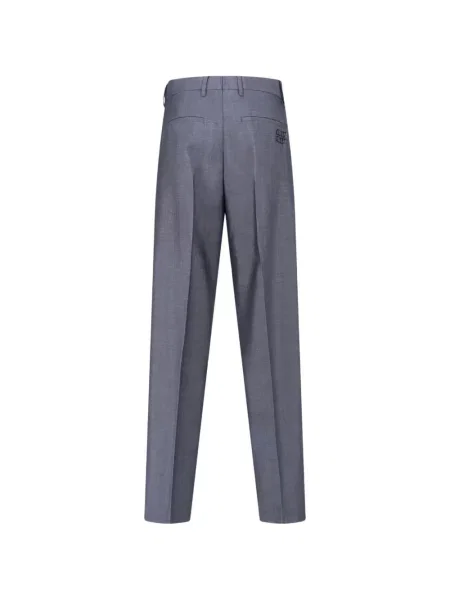Pantaloni Miu Miu de mohair gri
