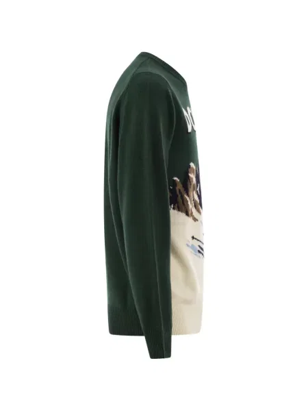 Pulover Mc2 Saint Barth verde