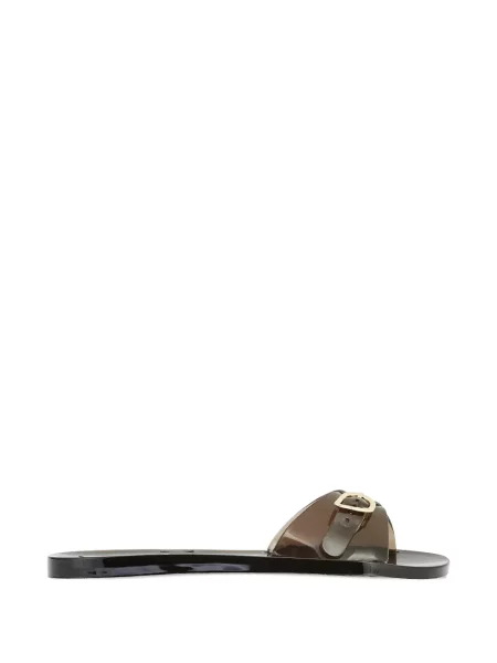 Papuci Ancient Greek Sandals cu cataramă alb