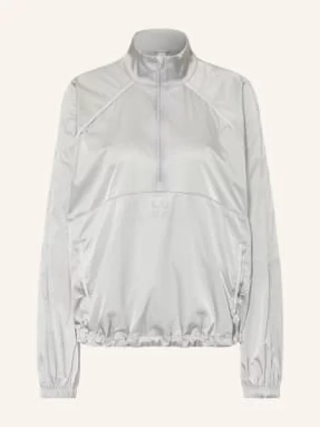 Lululemon Kurtka Treningowa Stretch-Satin Flocked grau