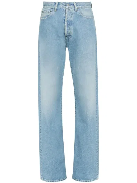 Blugi drepți Maison Margiela albastru