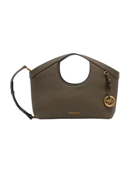 MICHAEL Michael Kors torebka crossbody skórzana Haddie zielona