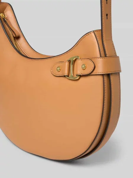 Lauren Ralph Lauren torebka skórzana brązowy