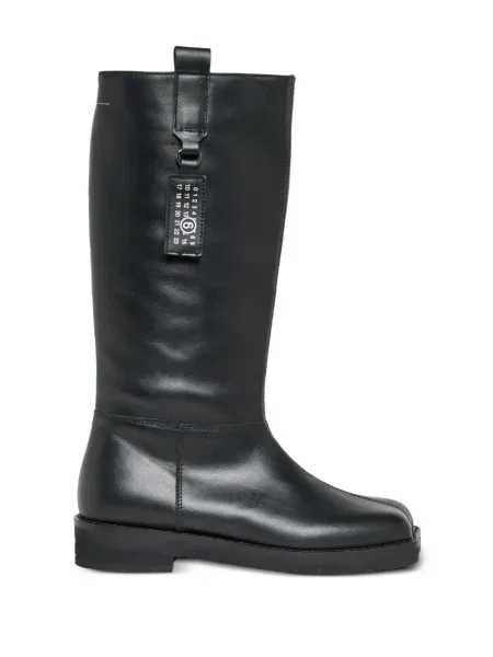 Botki dziecięce Mm6 Maison Margiela czarne