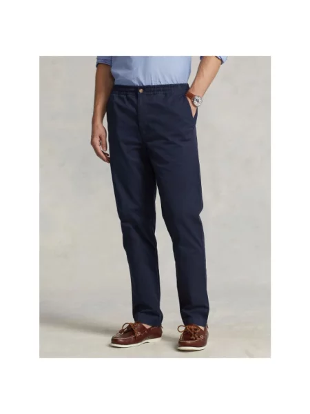 Spodnie Polo Ralph Lauren niebieskie