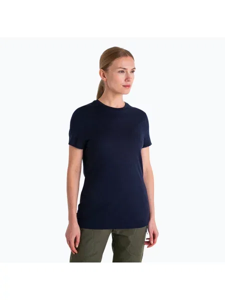 Koszulka trekkingowa icebreaker Merino Tech Lite III midnight navy granatowa