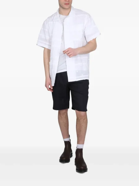 Cămașă Engineered Garments cu broderie alb