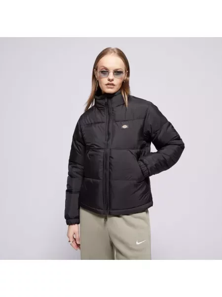 Dickies Pūkinė striukė Alatna Regular Fit juoda