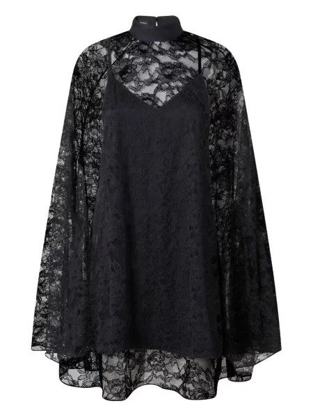 Rochie mini Pinko din dantelă de costum albastru