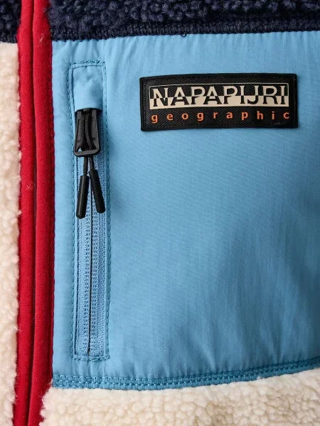 Флисовый свитер Napapijri с капюшоном