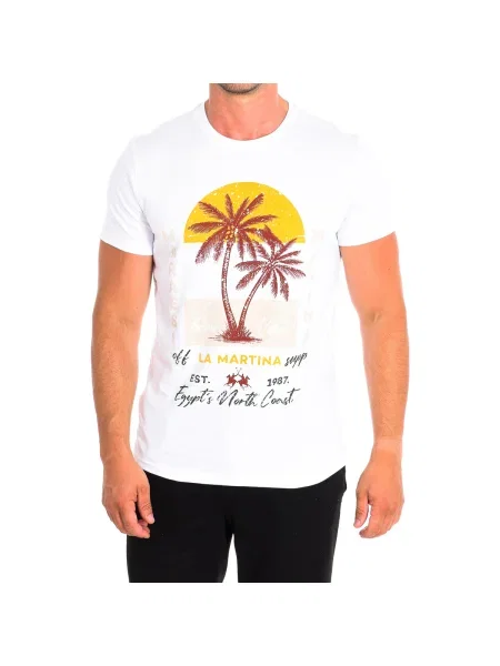 Tricou La Martina alb