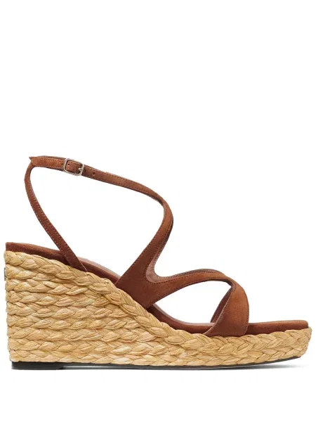 Sandale Jimmy Choo cu pană maro