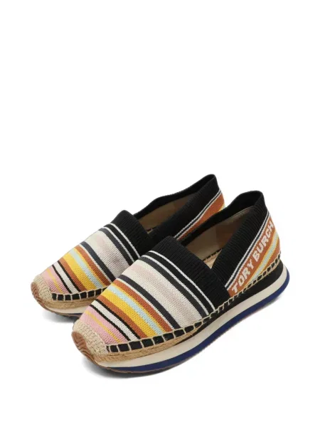 Espadrile Tory Burch cu autograf negru